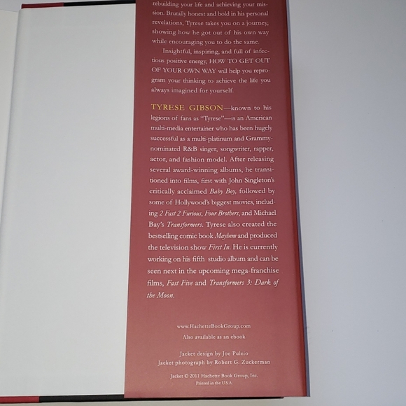 How To Get Out of Your Own Way by Tyrese G… - Picture 4 of 5